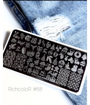 P121 Пластина для стемпінгу RC-068
